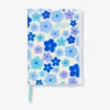 A5 blue florals daily diary 2027 - English