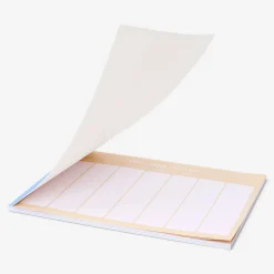 A4 blue weekly planner