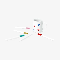 Acrylic markers for ceramics and glass - 5 pcs