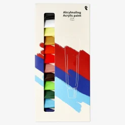 Acrylic paint - 12 pcs