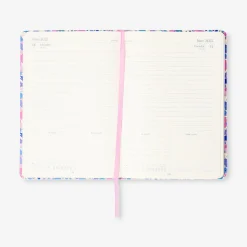 A5 floral daily diary 2027 - English