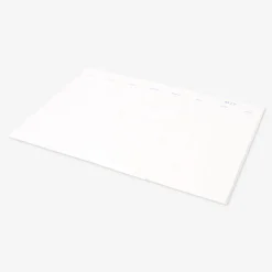 A4 floral soft cover weekly planner - English