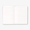 A5 holographic notebook with heart