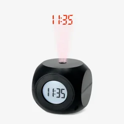 Alarm clock with projector display