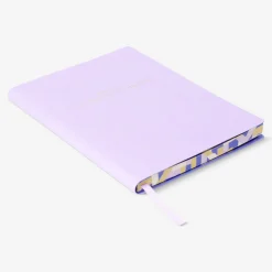 A5 lilac bullet planner with soft cover