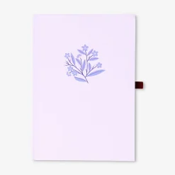 A5 lilac undated personal planner