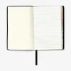 A6 lined notebook with rainbow edge