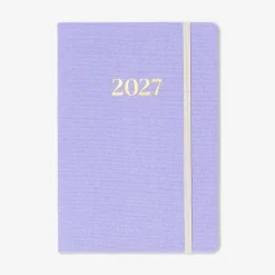 A5 purple daily diary 2027 - English