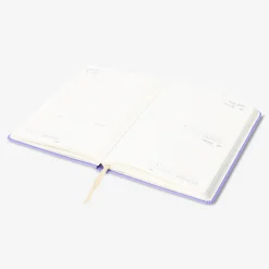 A5 purple daily diary 2027 - English