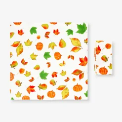 Autumnal fabric napkins - 2 pcs