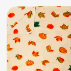 Autumnal fleece blanket - 180x130 cm