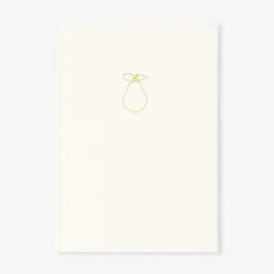 A5 white notebook with fabric cover
