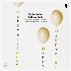 Balloon tails. 6 pcs