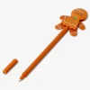 Ballpoint pen - Jumping gingerbread man