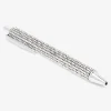 Ballpoint pen - Silver rhinestones