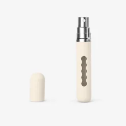 Beige refillable travel perfume bottle - 8 ml