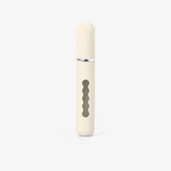 Beige refillable travel perfume bottle - 8 ml