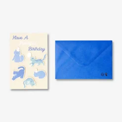 Birthday card - Birthday cats