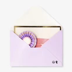 Birthday card - Birthday rosette