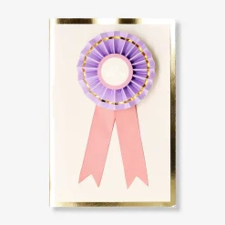 Birthday card - Birthday rosette