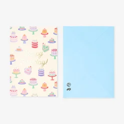Birthday card - Cakes