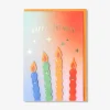 Birthday card - Funny candles