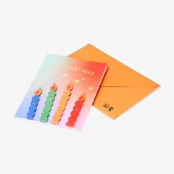Birthday card - Funny candles
