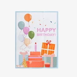 Birthday card - Happy birthday poster