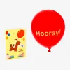 Birthday card - Sausage dog with balloon