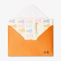 Birthday card - Tassle garland