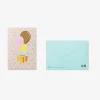 Birthday card with pop up balloons