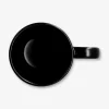Black cat mug with handle - 400 ml