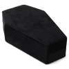 Black coffin jewellery storage
