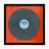 Black LP cover frame - 34x34 cm