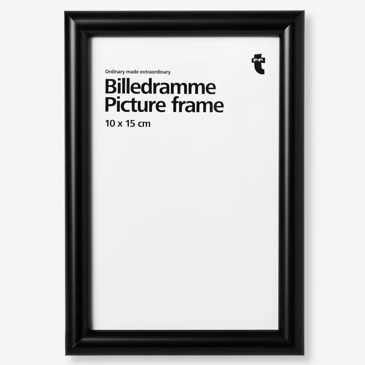 Black Picture Frame - 10x15 cm