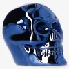 Black skull tealight candles - 3 pcs