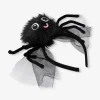 Black spider costume hairband - For adults