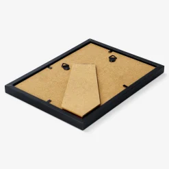 Black wood picture frame - 13x18 cm