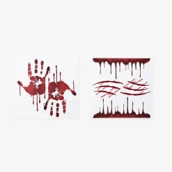 Blood stain window decorations - 6 pcs