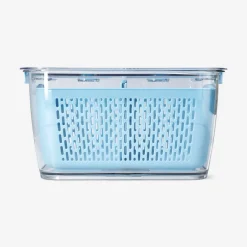 Blue food storage for fridge - 28 cm