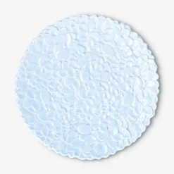 Blue hydrangea cake stand - 20 cm