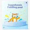 Blue inflatable paddling pool - 110 cm