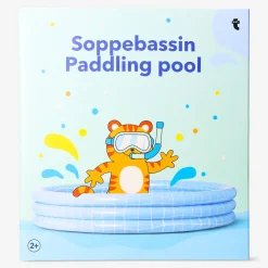 Blue inflatable paddling pool - 110 cm