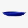 Blue plate with cat design - 10 cm