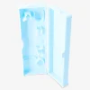 Blue toothbrush case as suitcase
