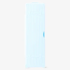Blue toothbrush case as suitcase
