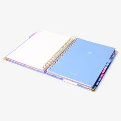 Blue weekly planner 2027 - English