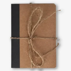 Brown notebooks with Blank Pages - 2 pcs