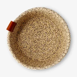 Brown rope basket - 15 cm