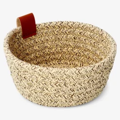 Brown rope basket - 15 cm